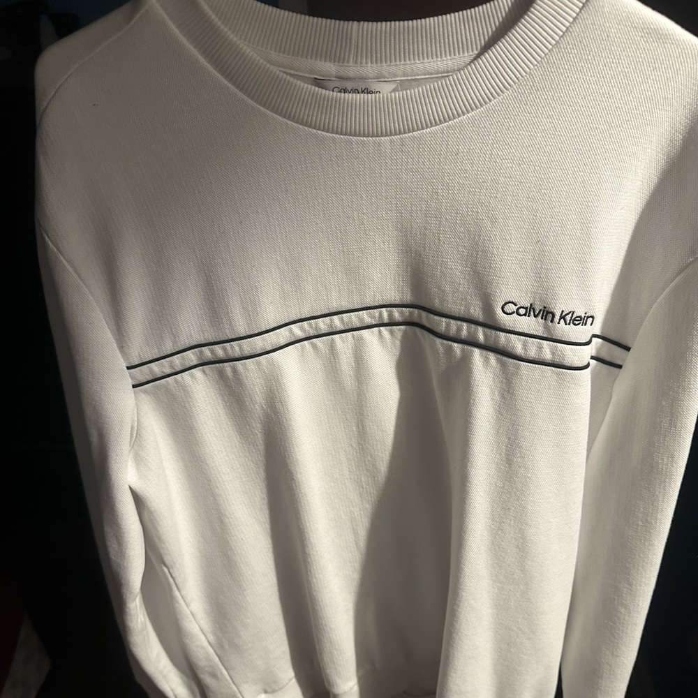 Calvin Klein White Sweater